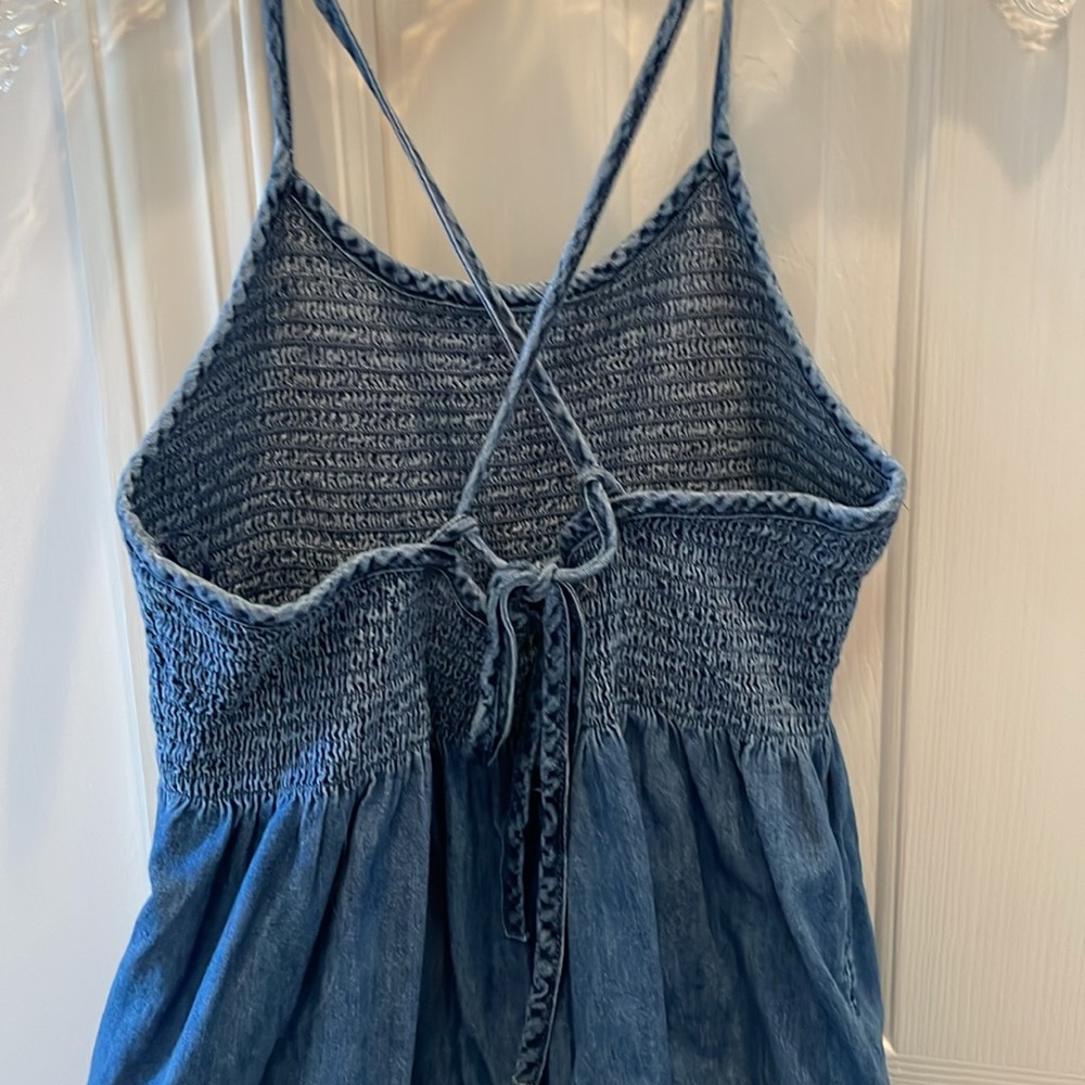 Gap.  Jean dress. Size xs - Picture 3 of 4